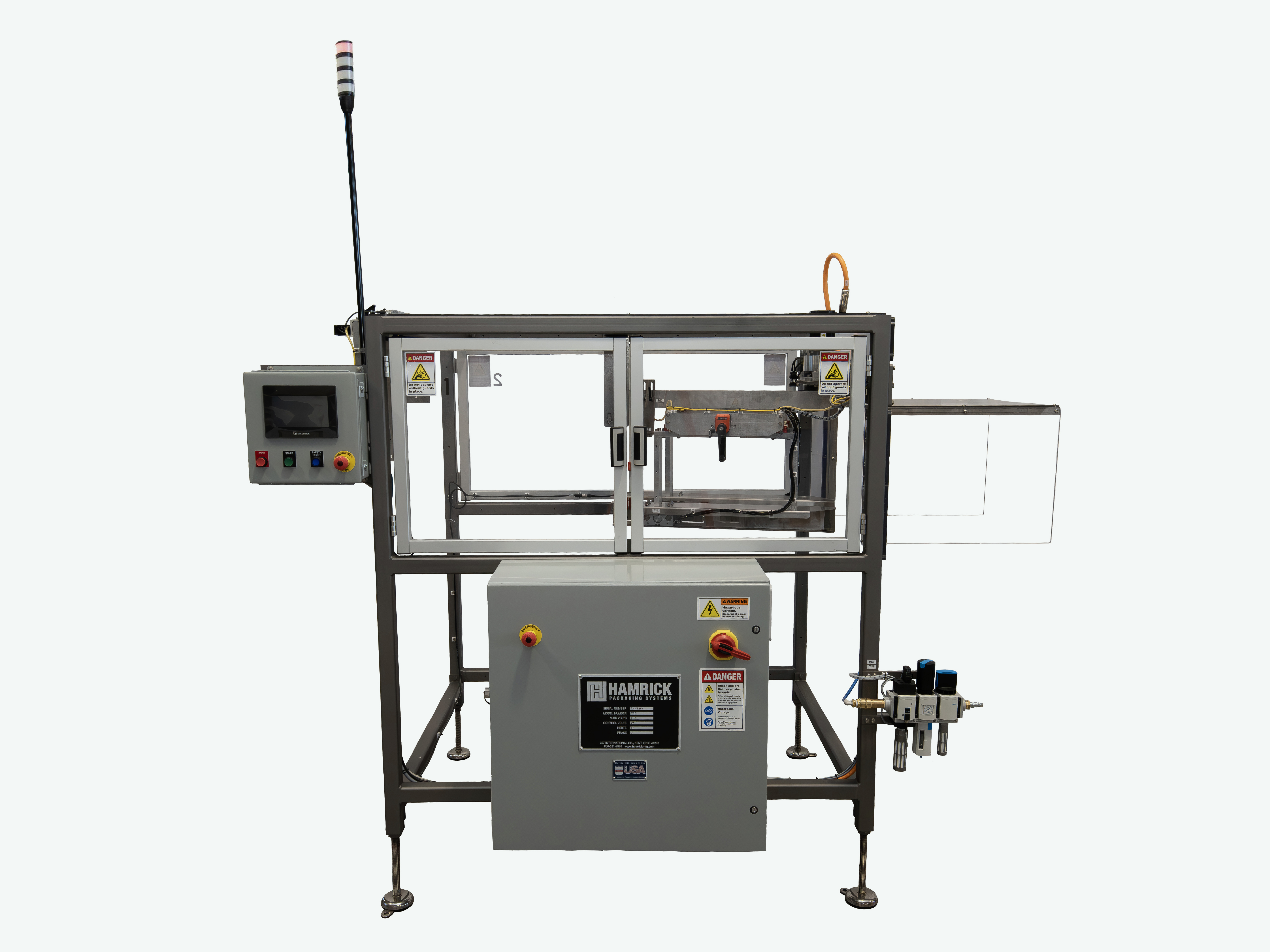 Hamrick Packaging Systems - Imagen del producto y manipulación de envases