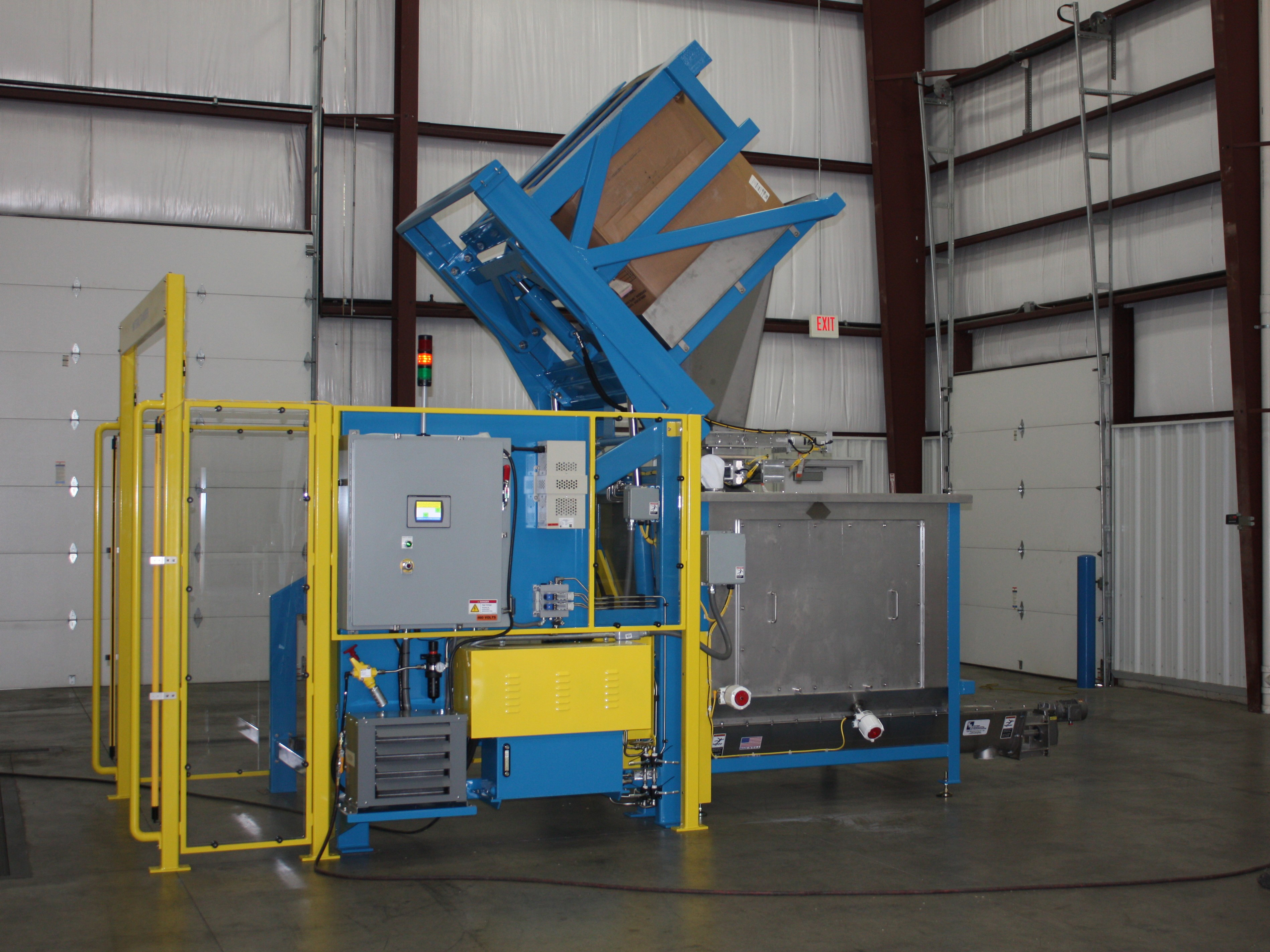 Material Transfer & Storage S.A. - Imagen de producto de la manipulación de productos y envases