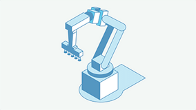 Icono de categoría de Fabricantes e integradores de robots