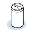 Rigid Can or Canister Package Type Icon