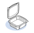 Semi-Rigid Clamshell Package Type Icon