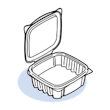 Semi-Rigid Clamshell Package Type Icon