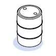 Bulk/Industrial Drum Package Type Icon