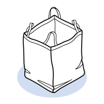 Granel/Industrial Saco industrial de alta resistencia Tipo de Empaque  Icono