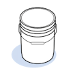 Bulk/Industrial Pail Package Type Icon