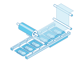 Pre-made Tray/Cup/Bowl Packaging Equipment Category Icon